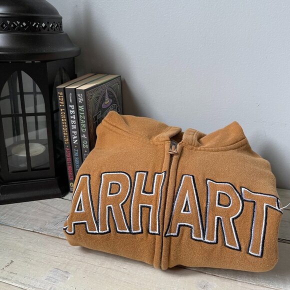 Carhartt Boys' Zip-up Hooded Long Sleeve Sweatshirt - Picture 2 of 11